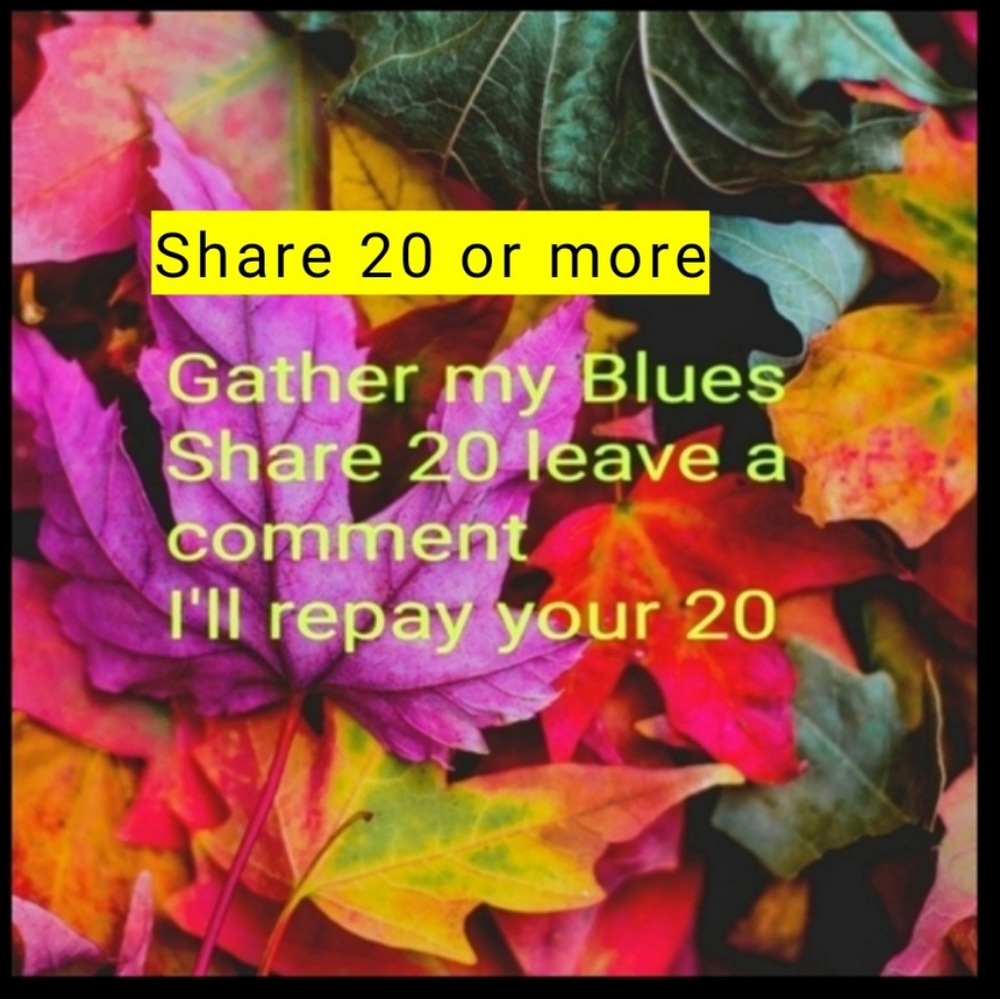 ✅️09/22 Share 20 Daily and I will return if Comment left once Daily